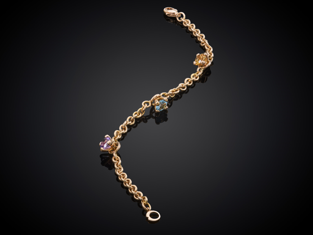 Armband Topaas Amethist Citrien