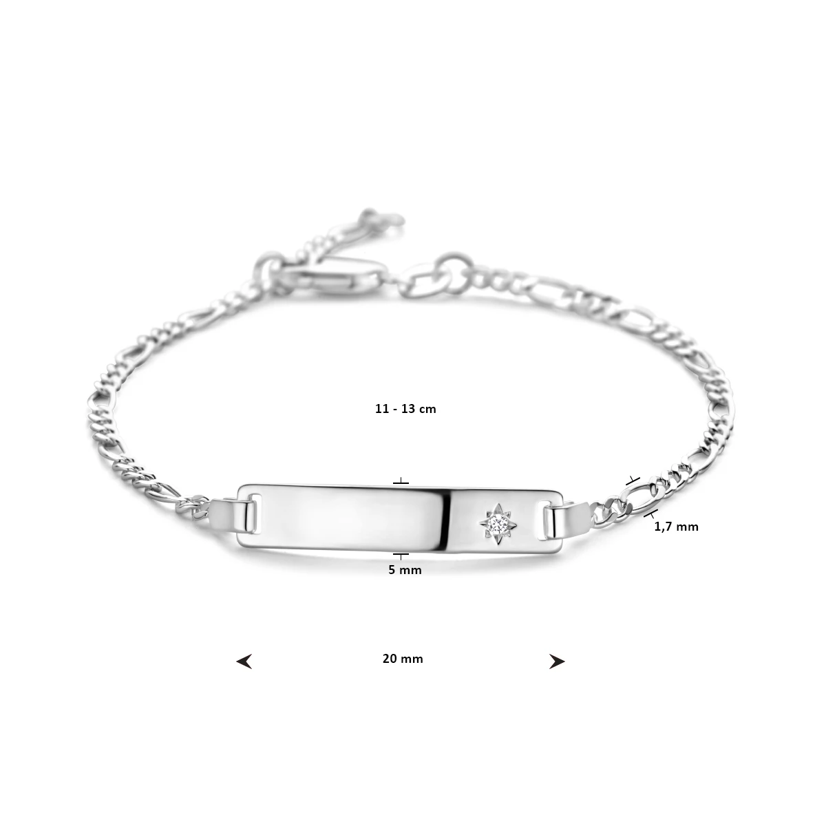 Armband Wit,zilver