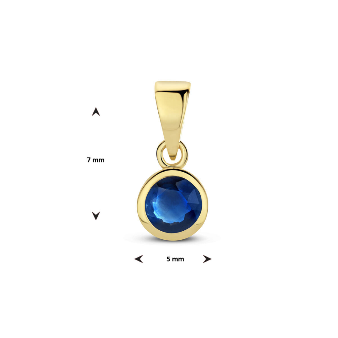 Hanger Blauw,geel