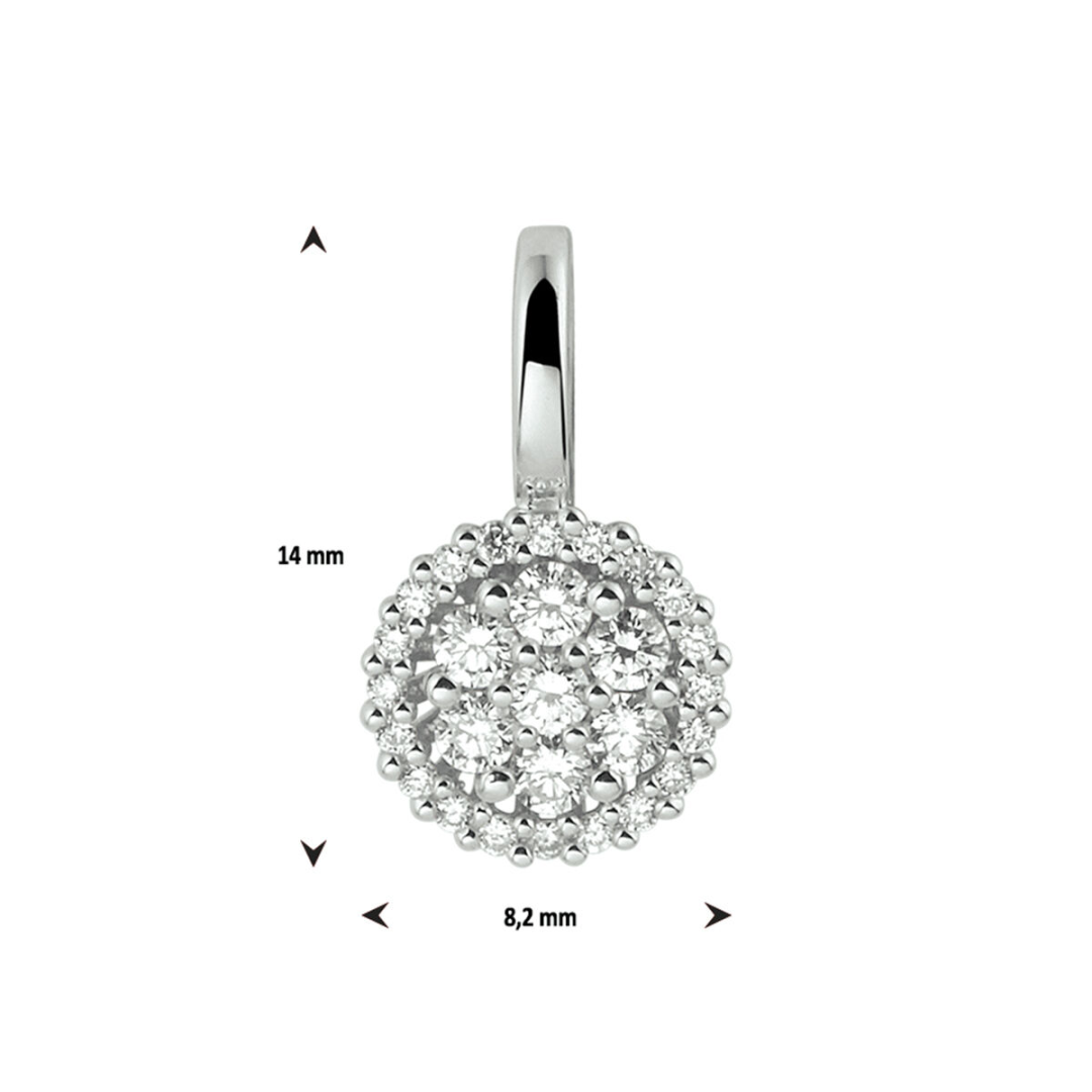 Hanger Wit,zilver