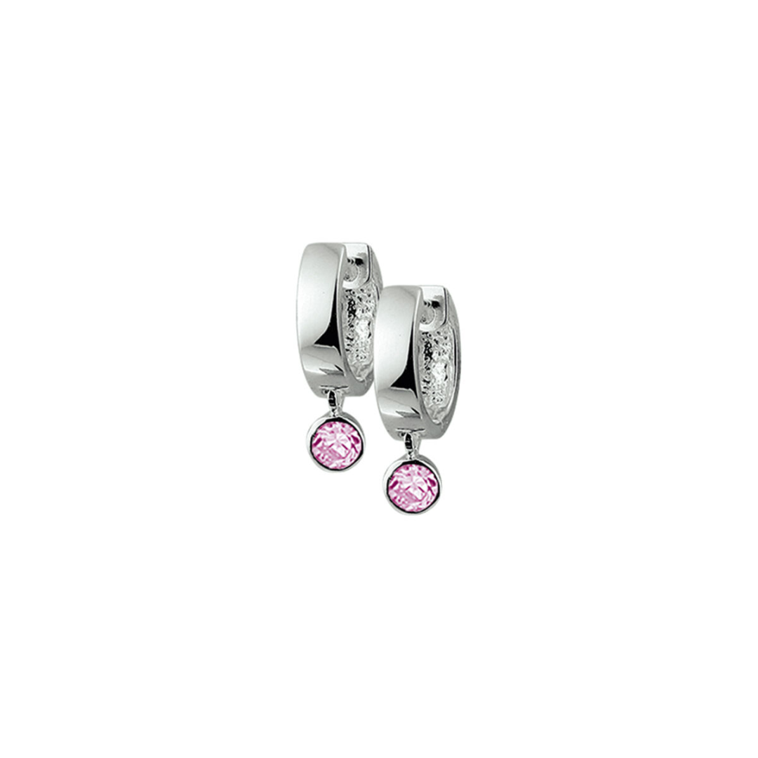 Oorsieraad Roze,zilver