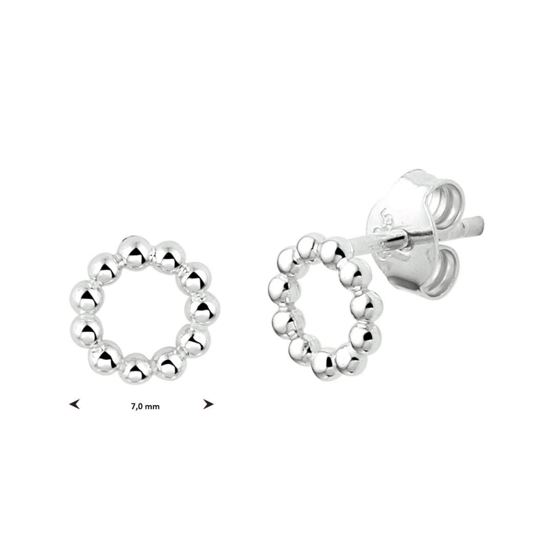 Oorsieraad zilver