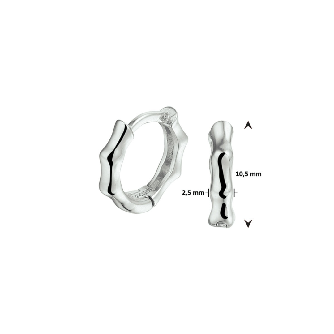 Oorsieraad zilver