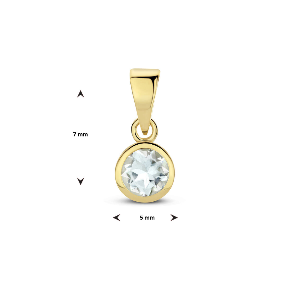 Hanger Blauw,geel