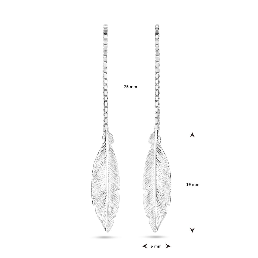 Oorsieraad zilver