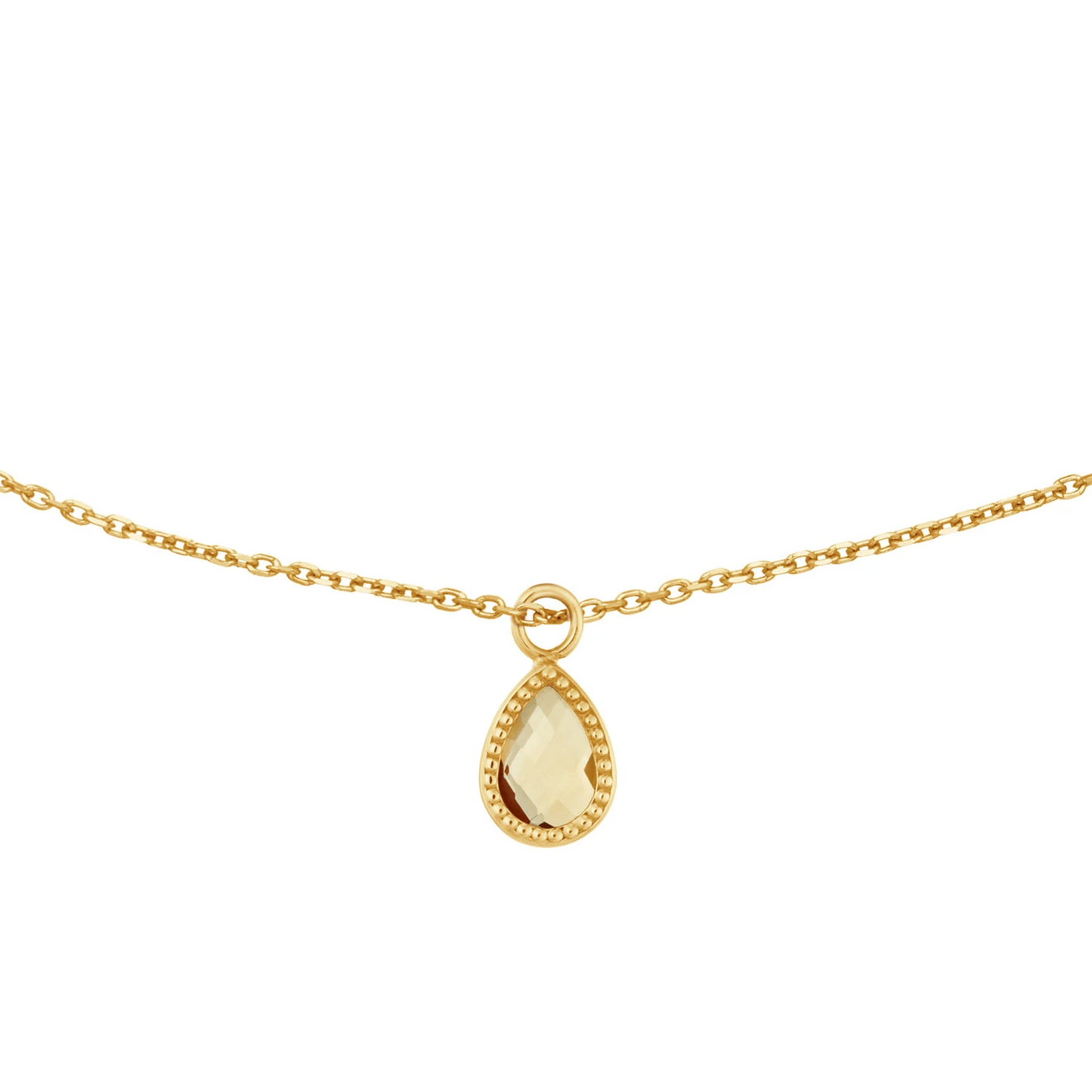 Jackie Amstel Citrine Necklace 585