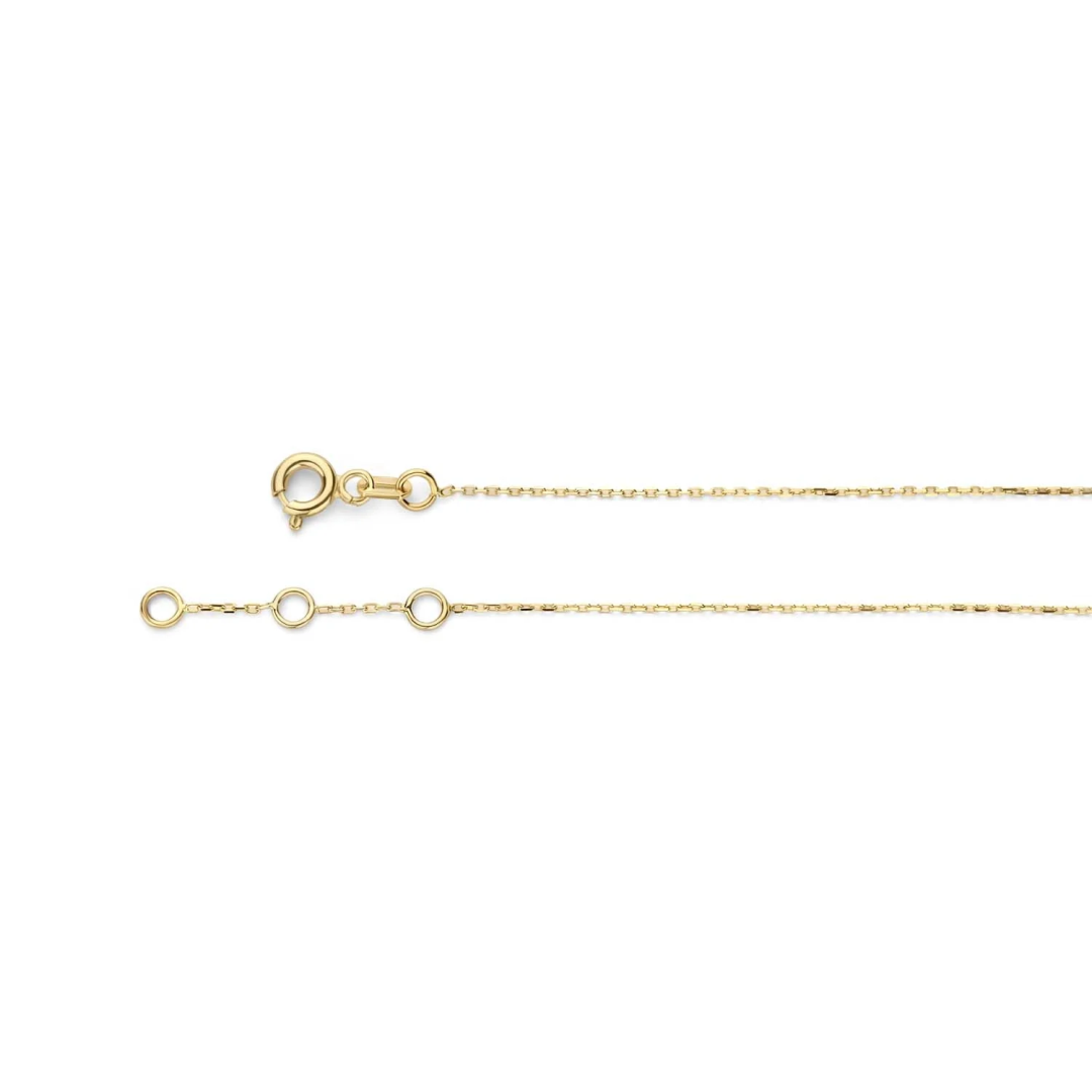 Jackie Double Heart Armband 14k geelgoud