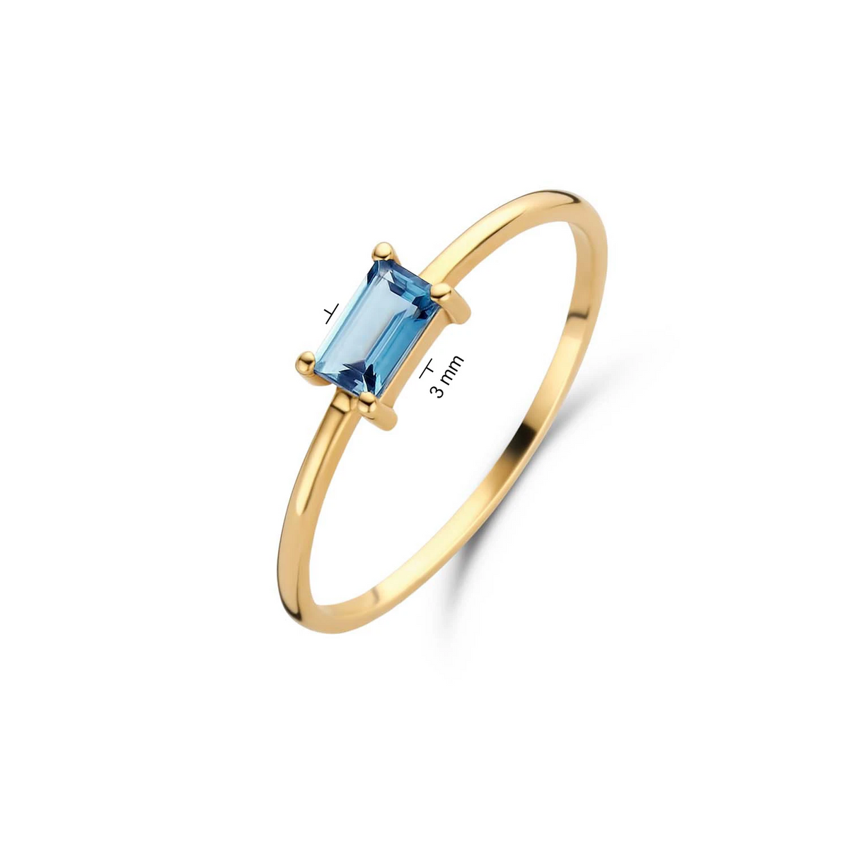 Jackie Medina Topaz Ring