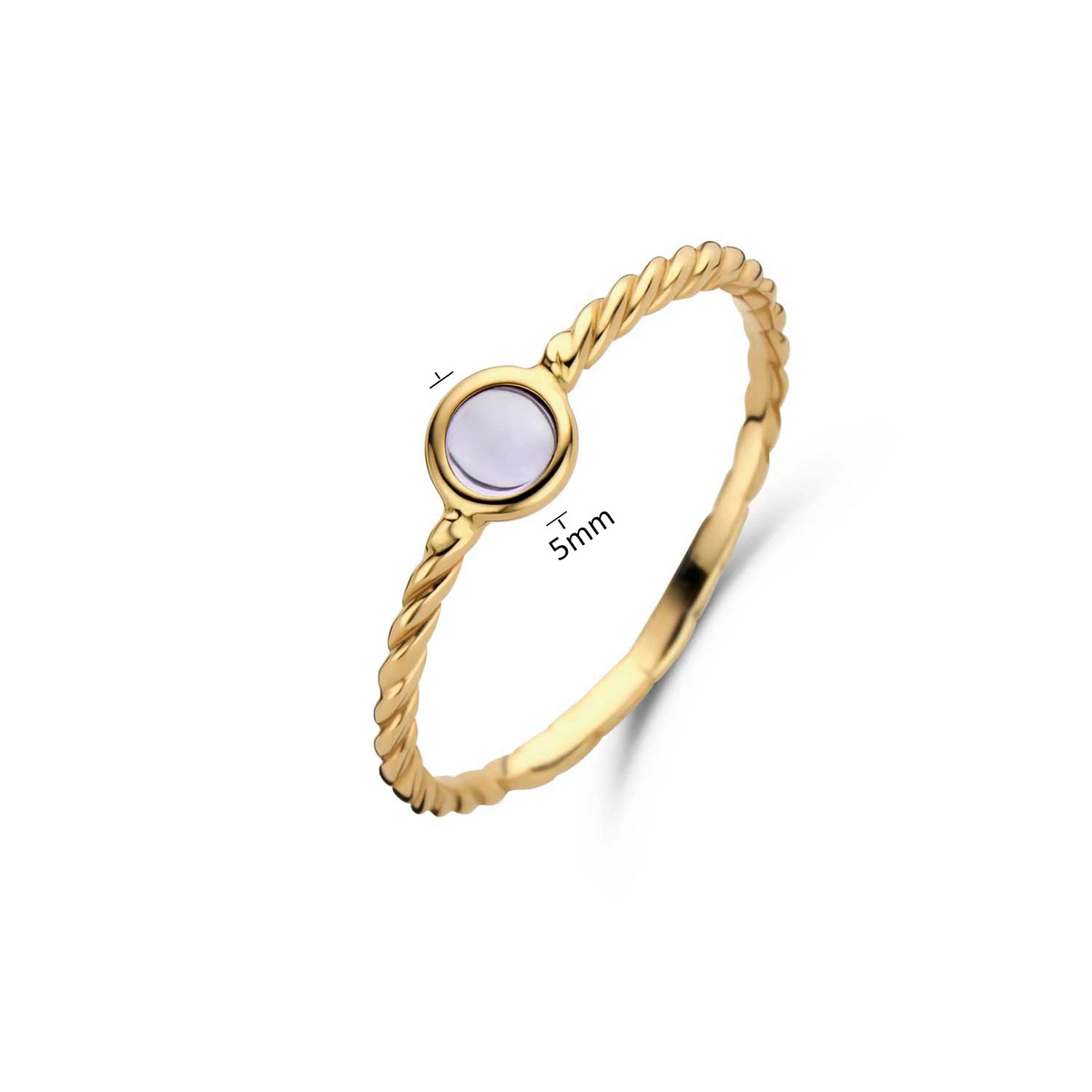 Jackie Sorrento Amethyst Ring