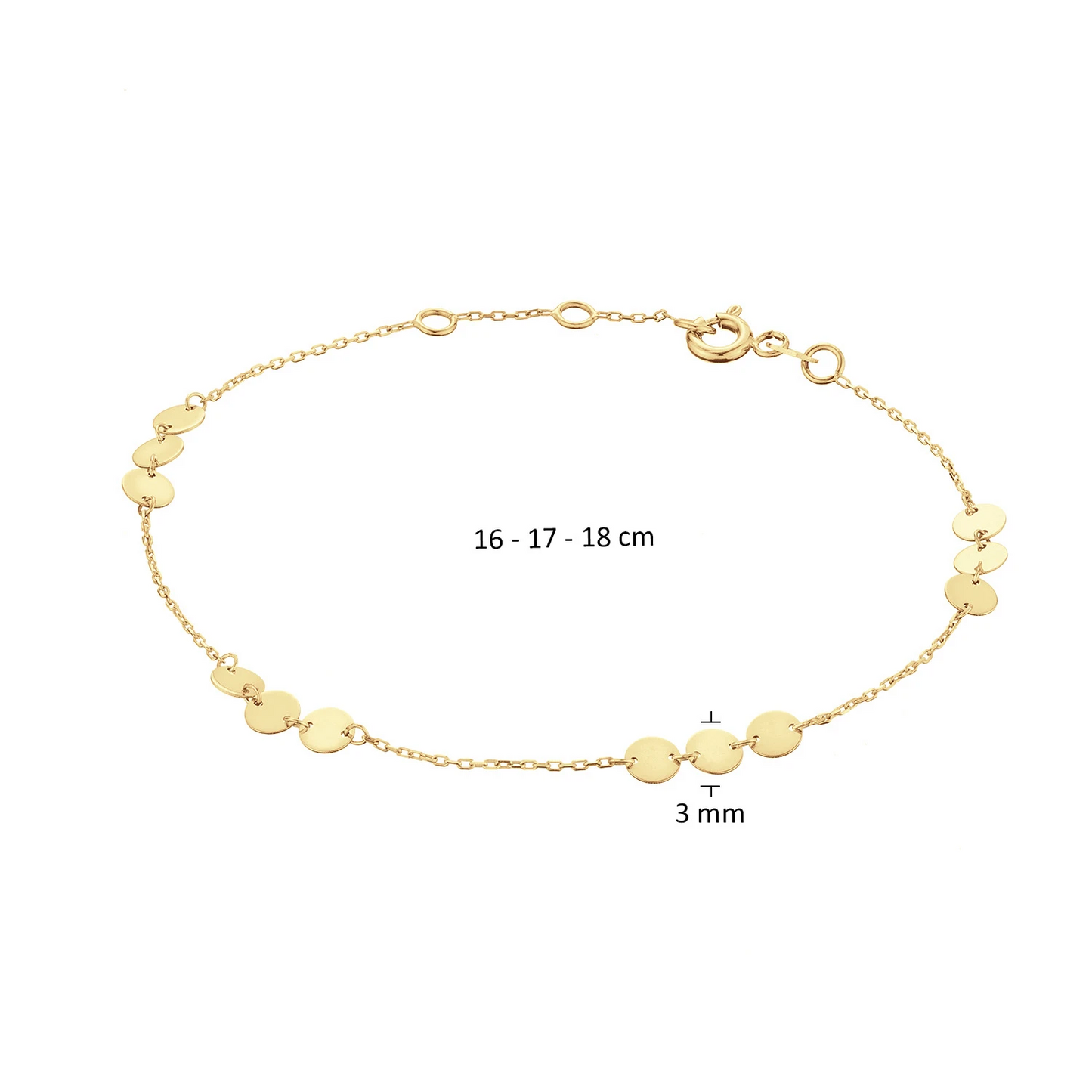 Jackie West End Bracelet 585 18cm