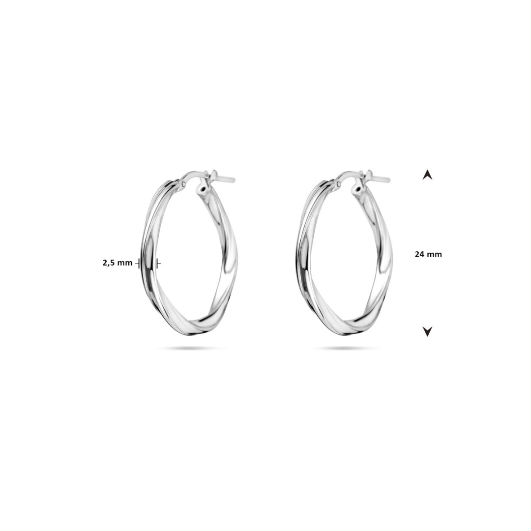 Oorsieraad zilver