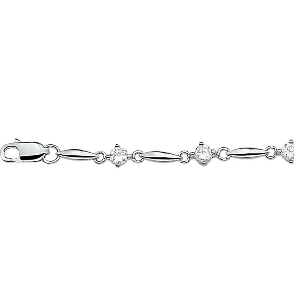 Armband Wit,zilver