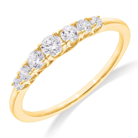 7-Baans oplopende ring