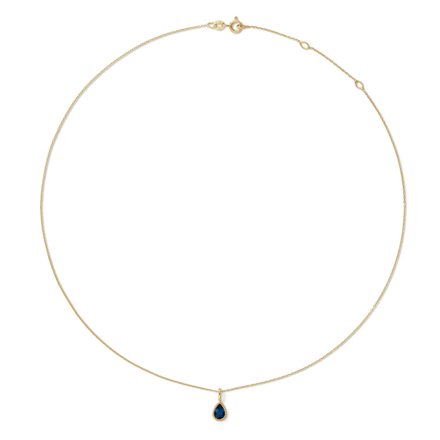 Amstel Pendant London Blue Topaz 585