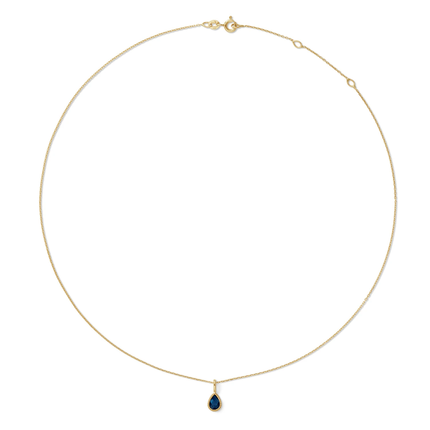 Amstel Pendant London Blue Topaz 585