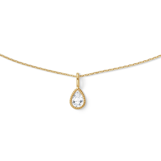 Amstel Pendant White Topaz 585