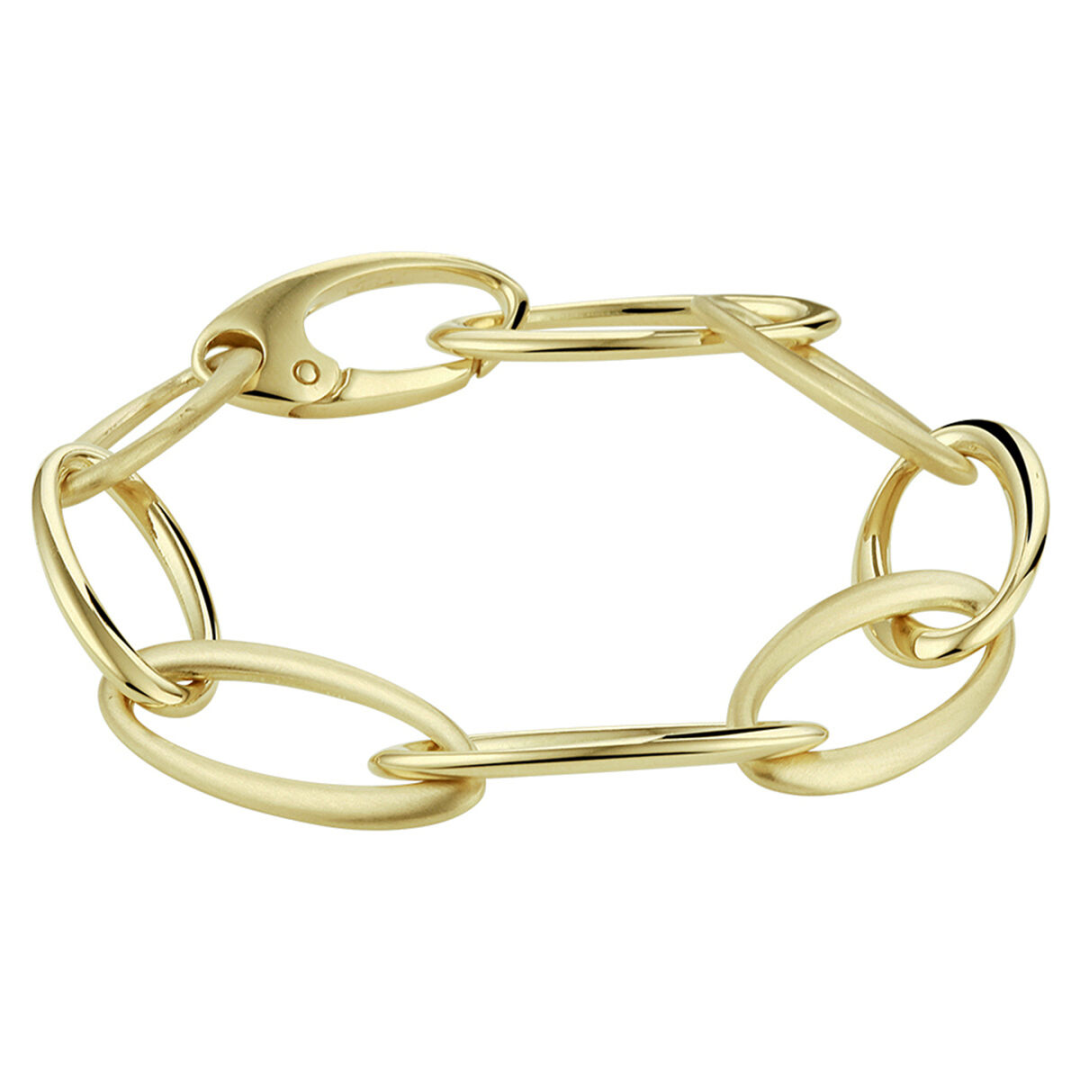 armband anker 13 mm 21 cm 14K geelgoud