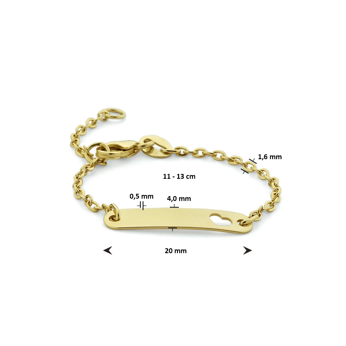 Armband Geel
