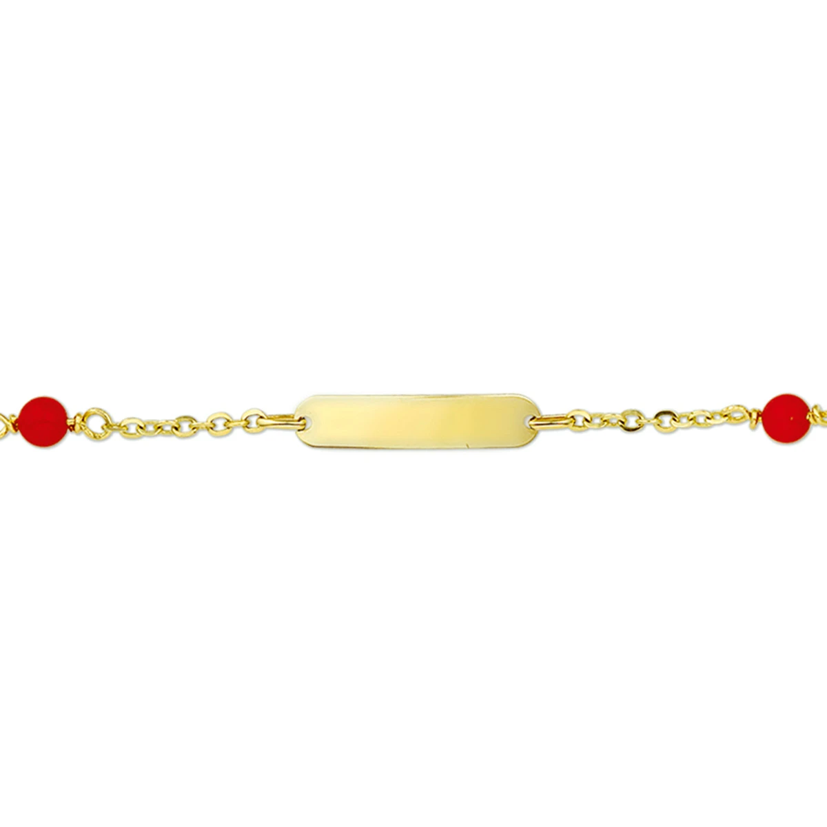 Armband Geel,rood