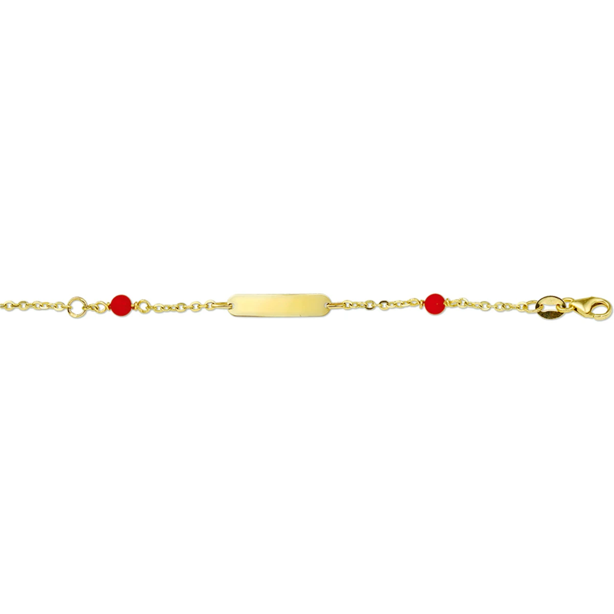 Armband Geel,rood