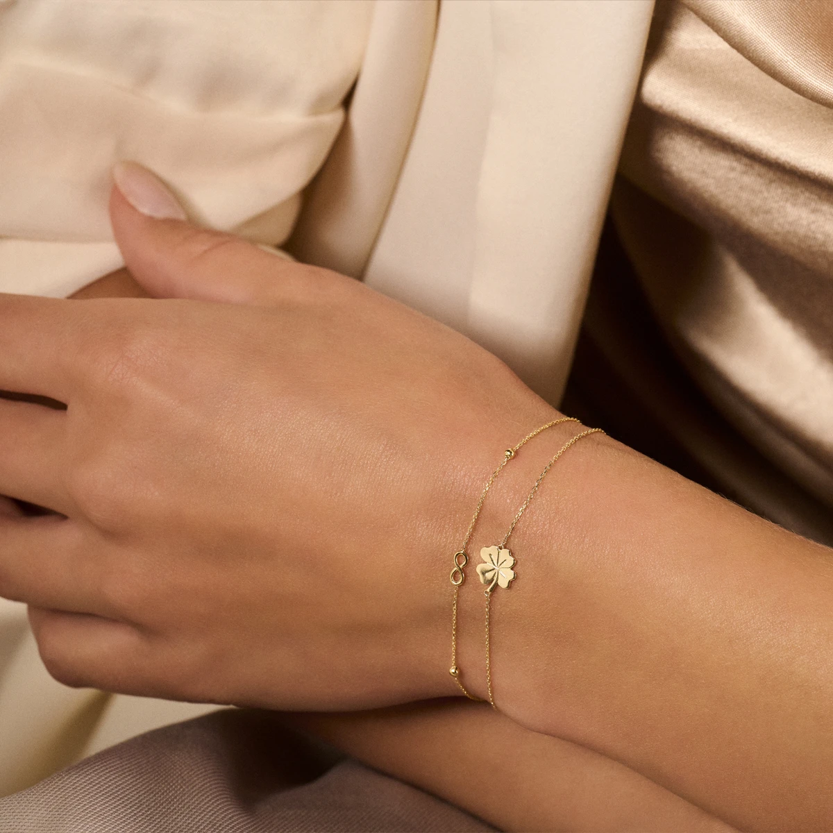 Armband Geel