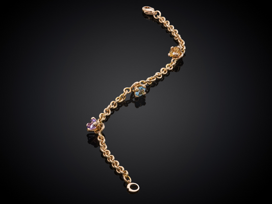 Armband Topaas Amethist Citrien