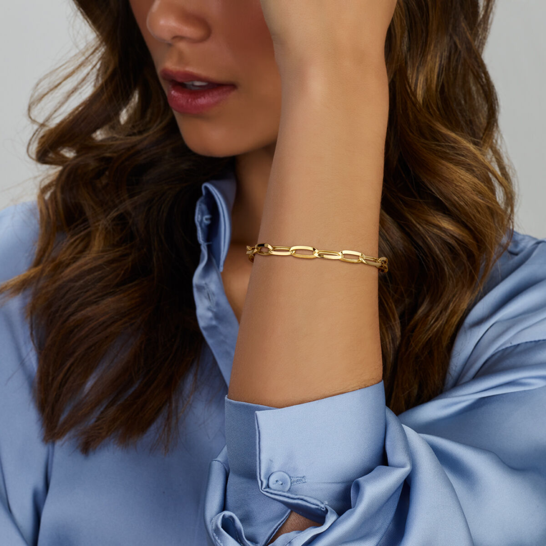 Armband Geel