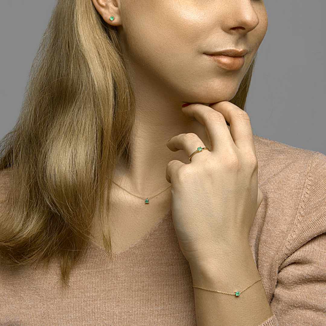 Ring Smaragd