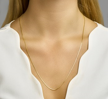 venetiaans 1,1 mm 14K geelgoud