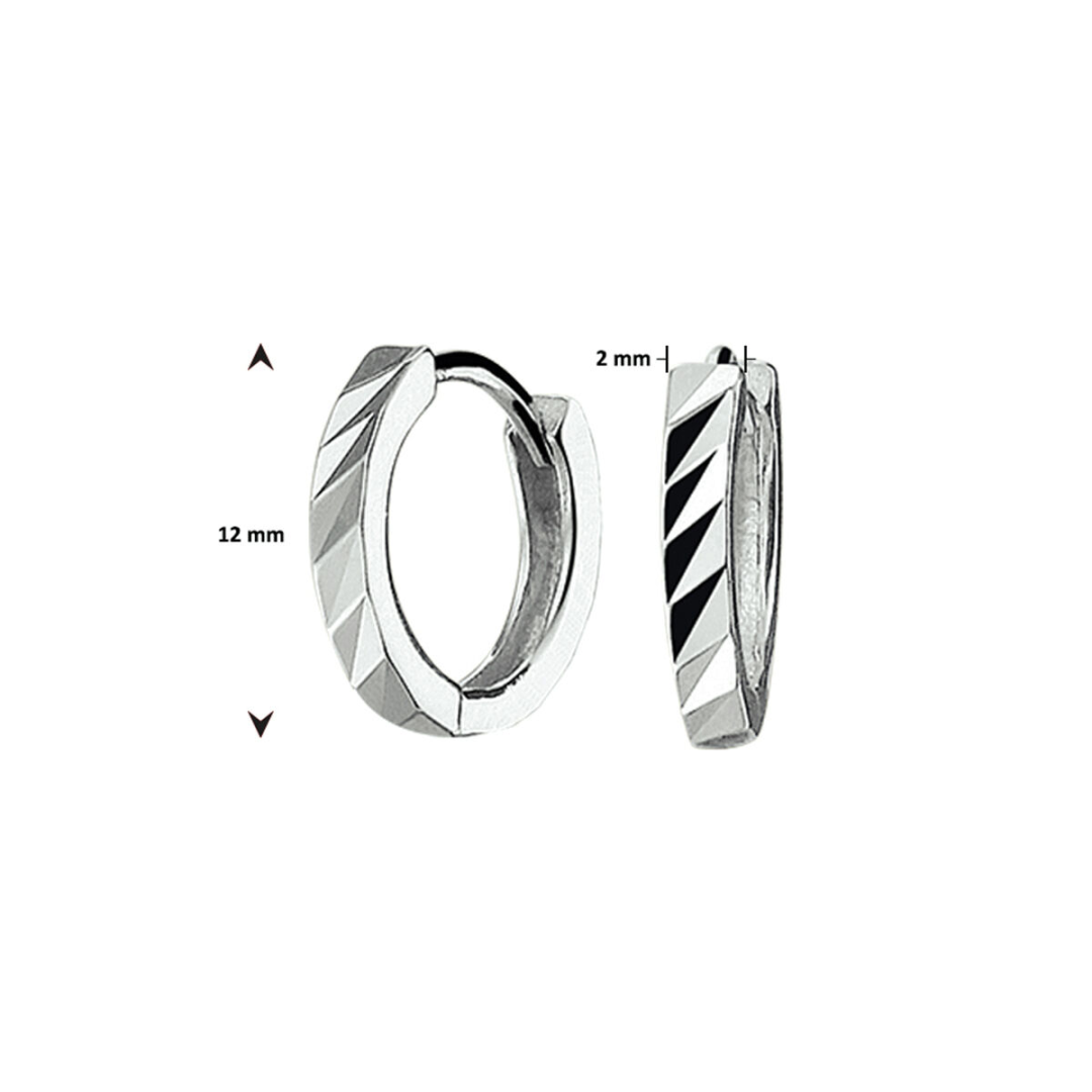 Oorsieraad zilver