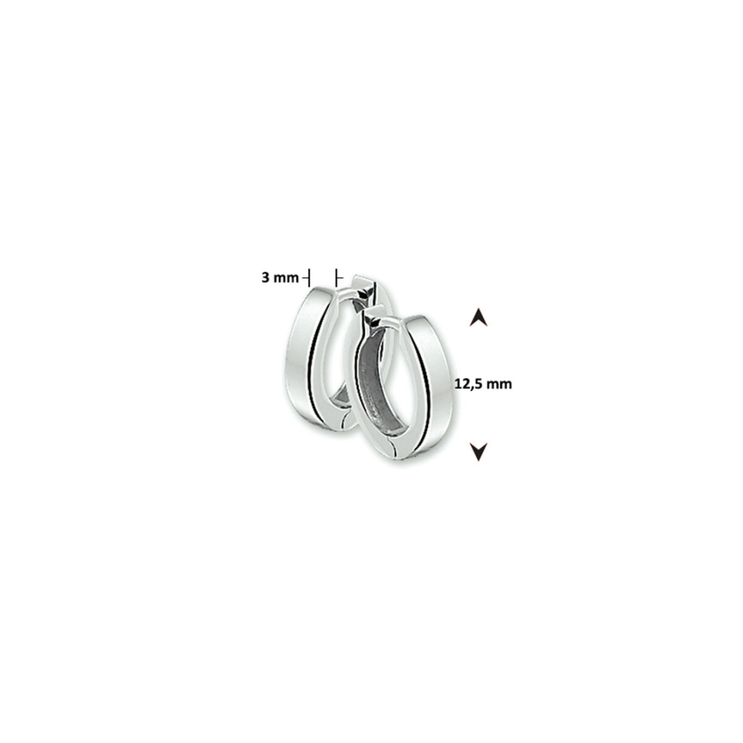 Oorsieraad zilver
