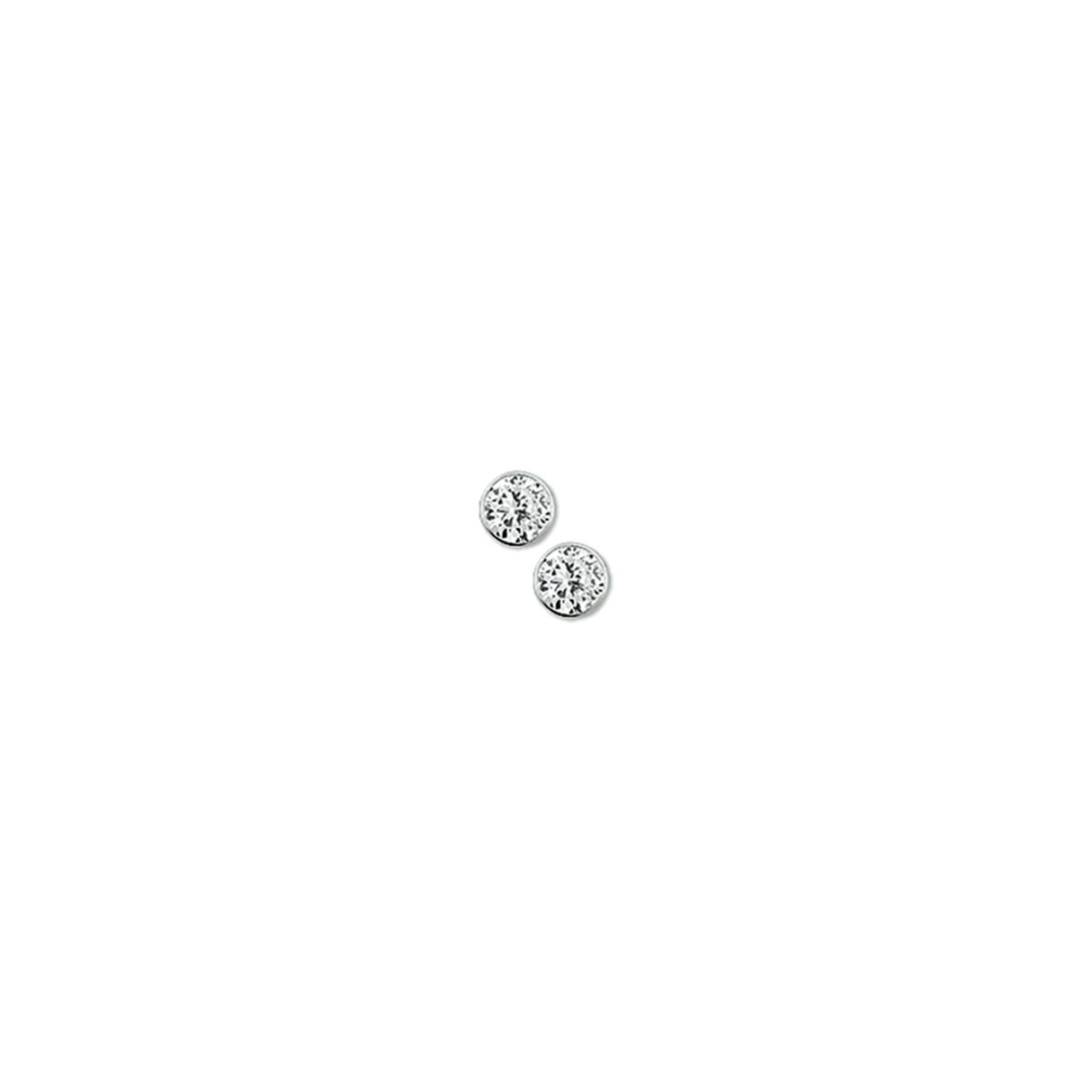 Oorsieraad Wit,zilver