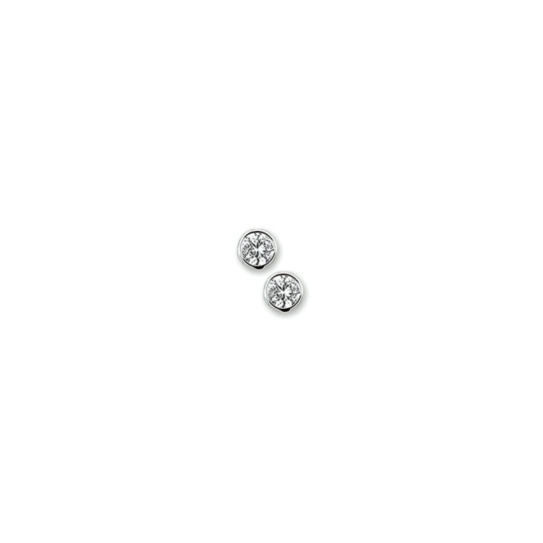 Oorsieraad Wit,zilver