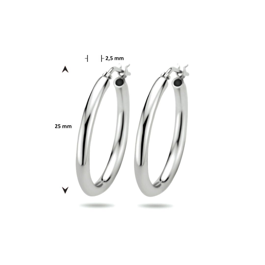 Oorsieraad zilver