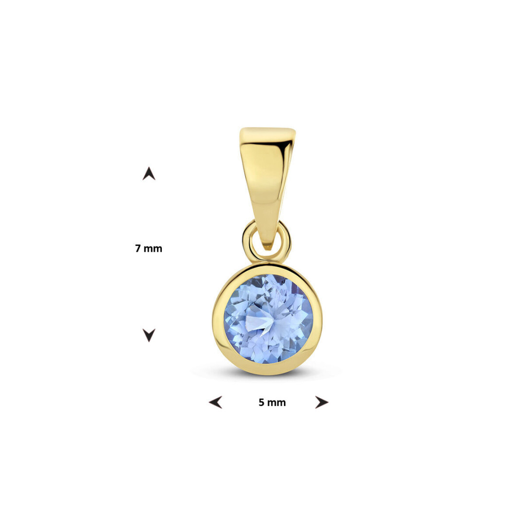 Hanger Blauw,geel