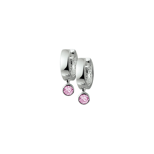 Oorsieraad Roze,zilver