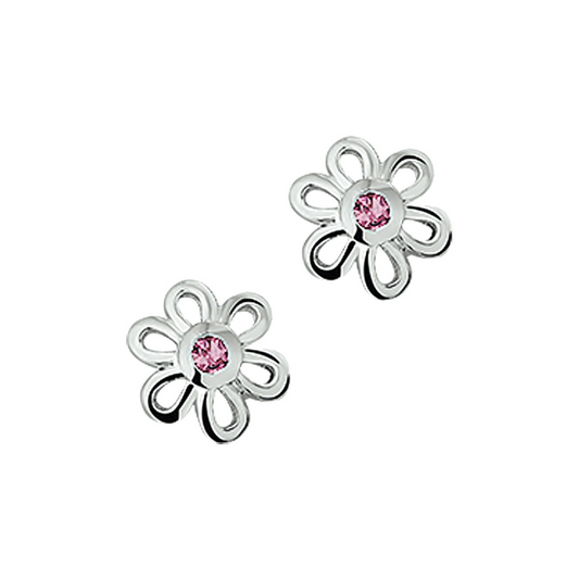 Oorsieraad Roze,zilver