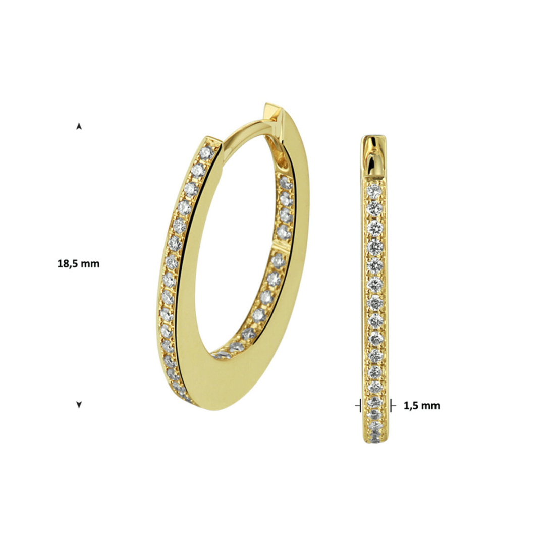 Oorsieraad Diamant