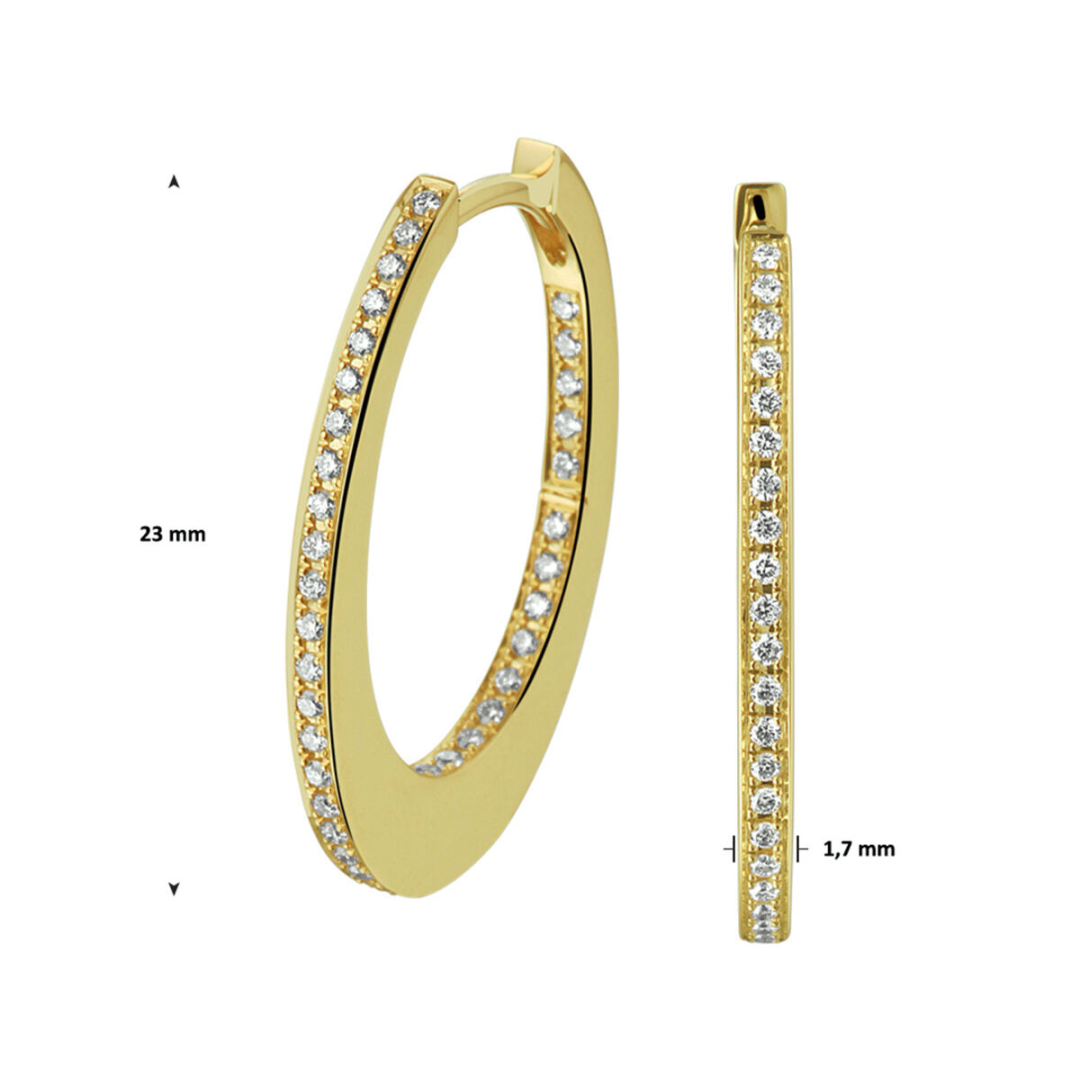 Oorsieraad Diamant