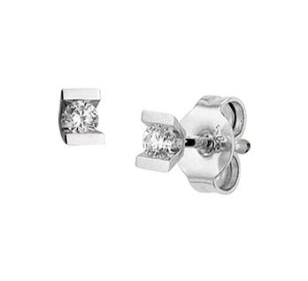 Oorsieraad Wit,zilver