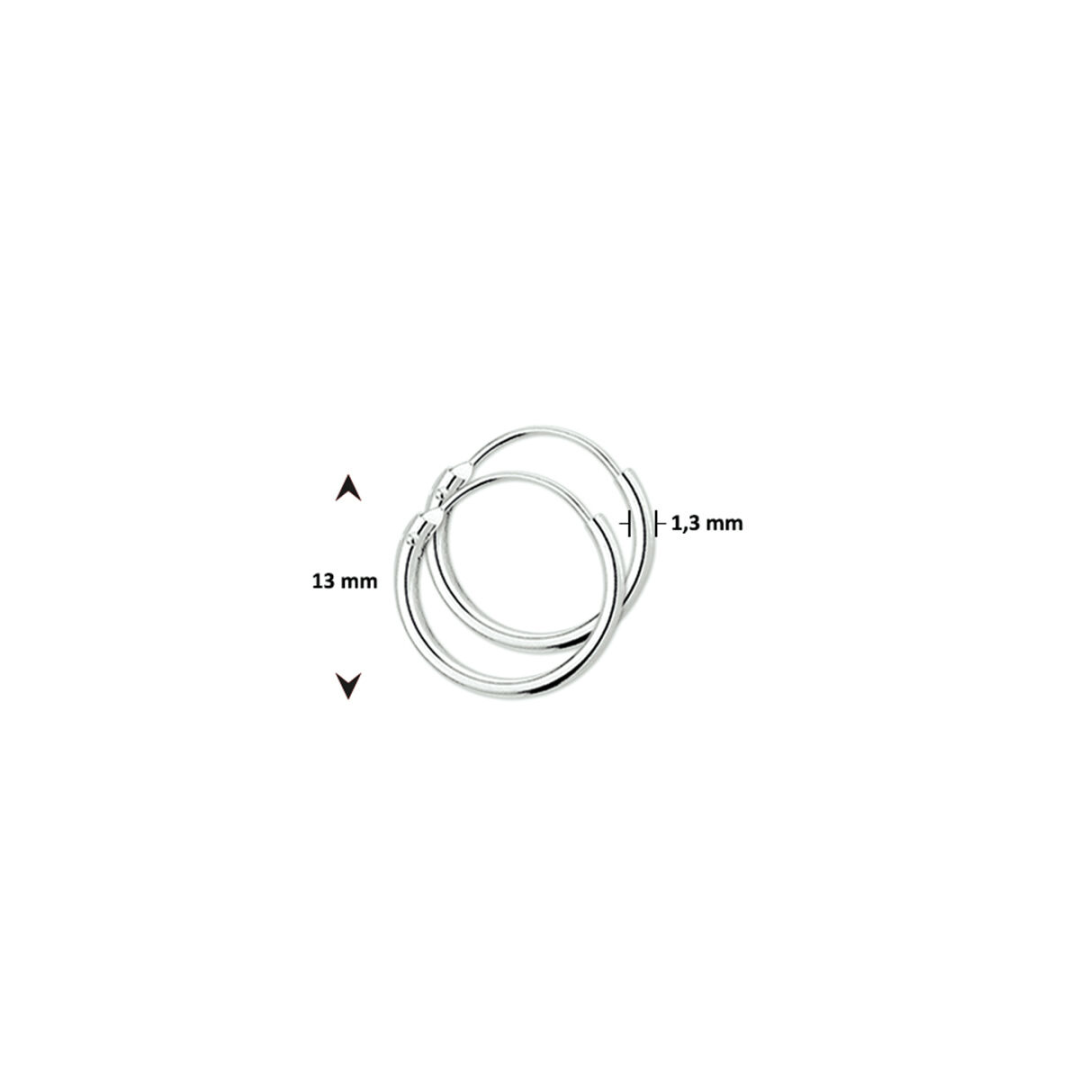 Oorsieraad zilver