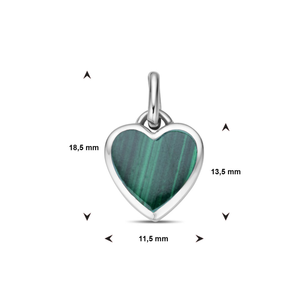 Hanger Groen,zilver