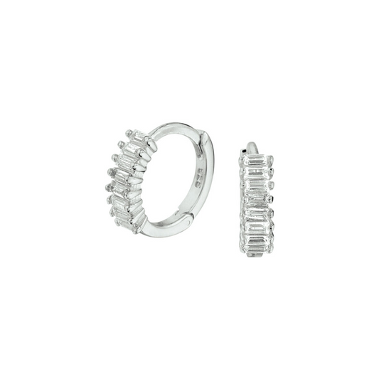 Oorsieraad Wit,zilver