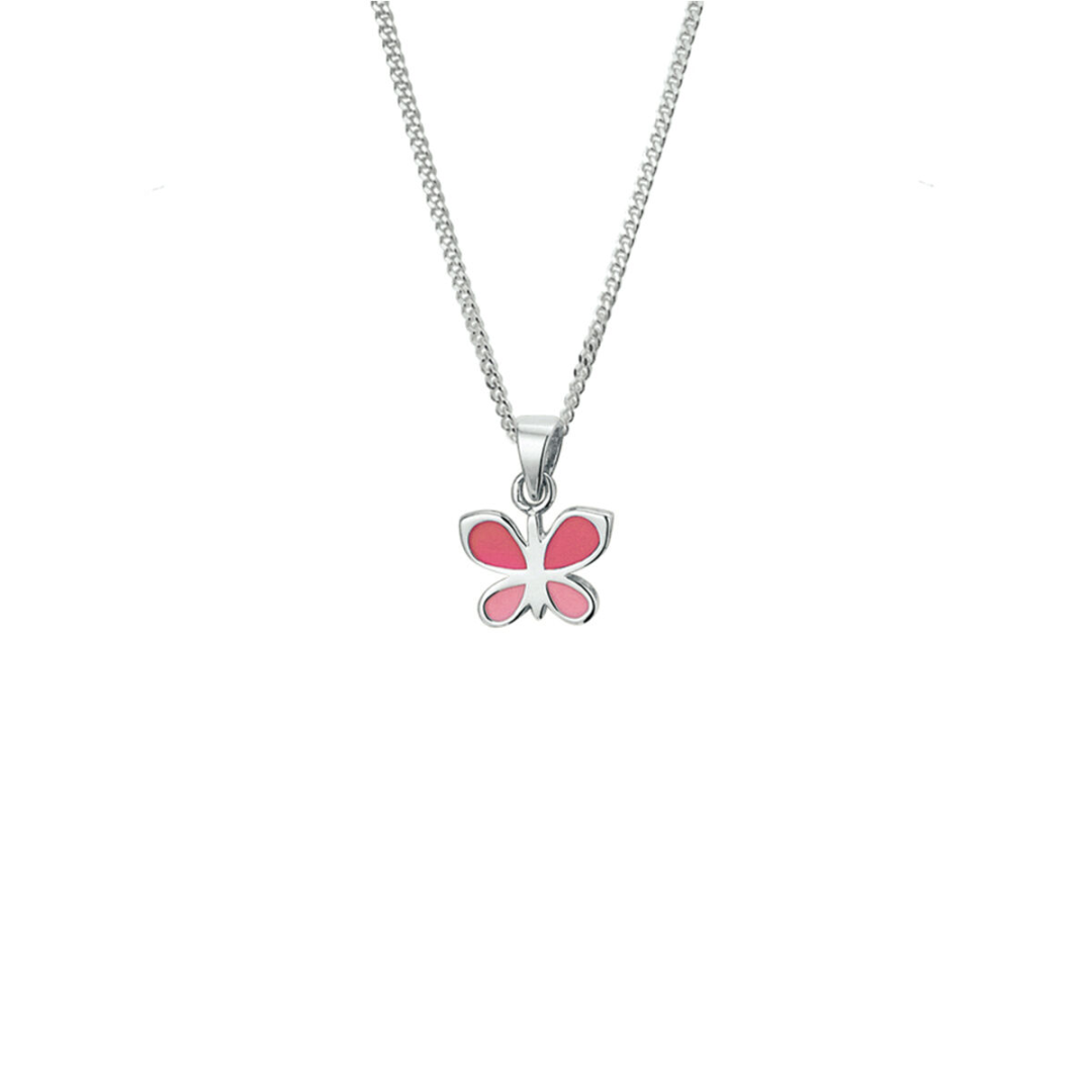Collier Rood,roze,zilver