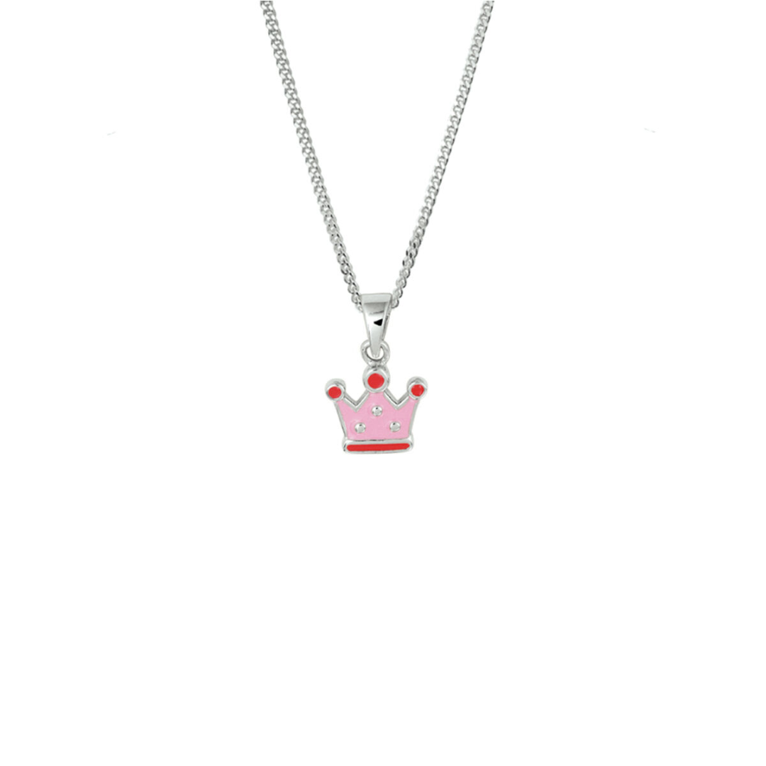 Collier Rood,roze,zilver