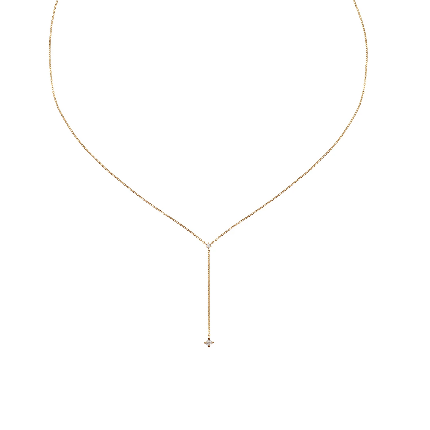 Falling Star Y-Necklace