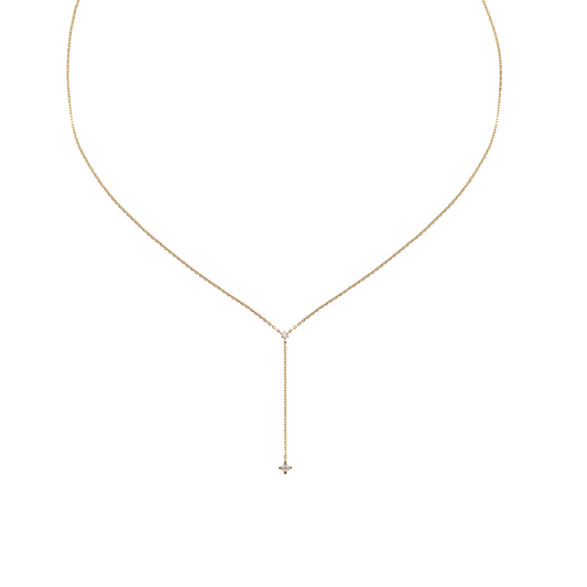 Falling Star Y-Necklace