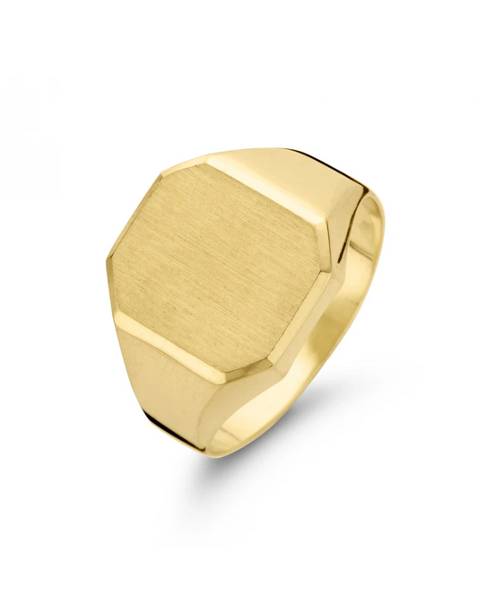 Goud-zilver, steenmaat 15x12