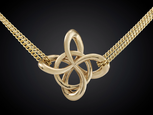 Infinity armband geelgoud