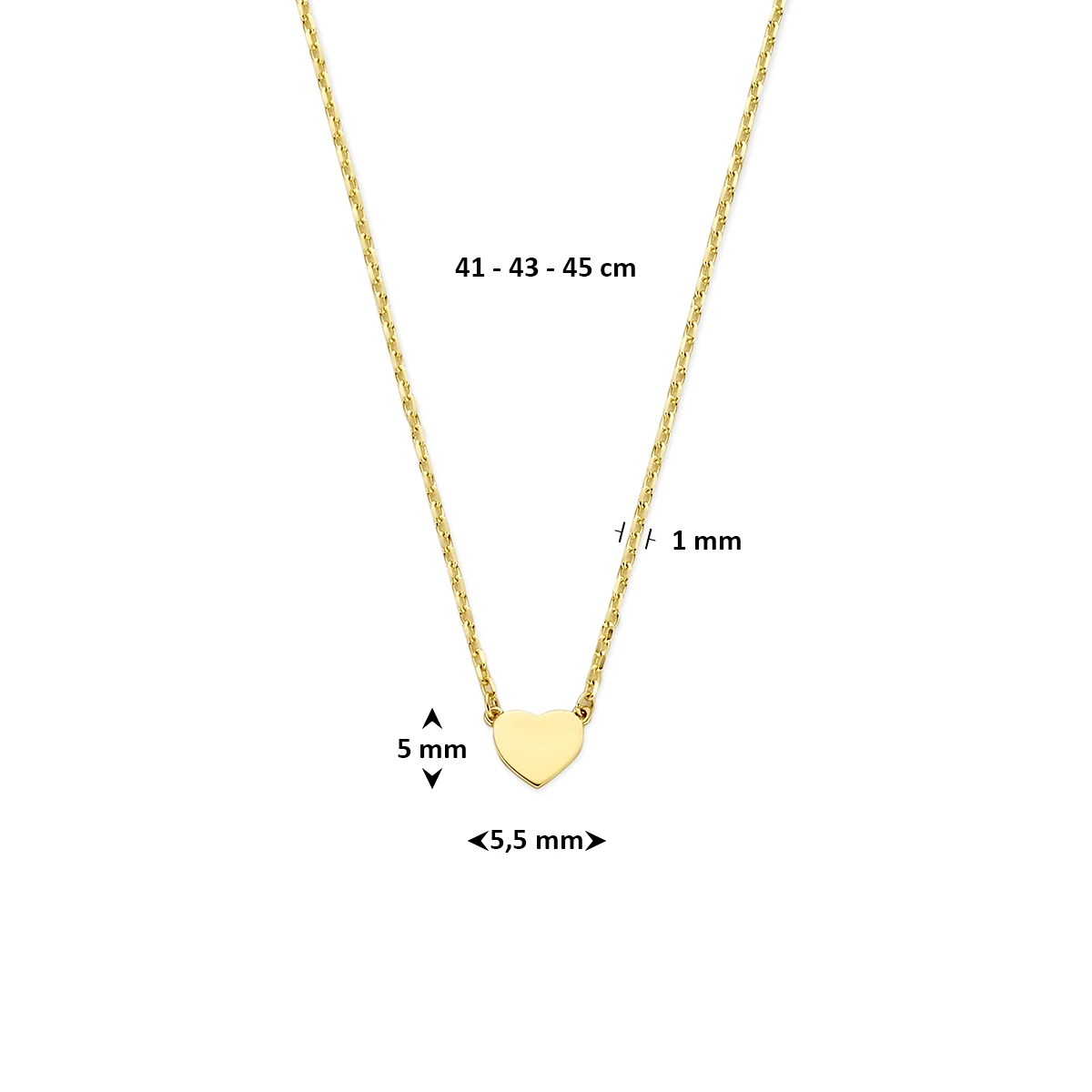 Collier Geel